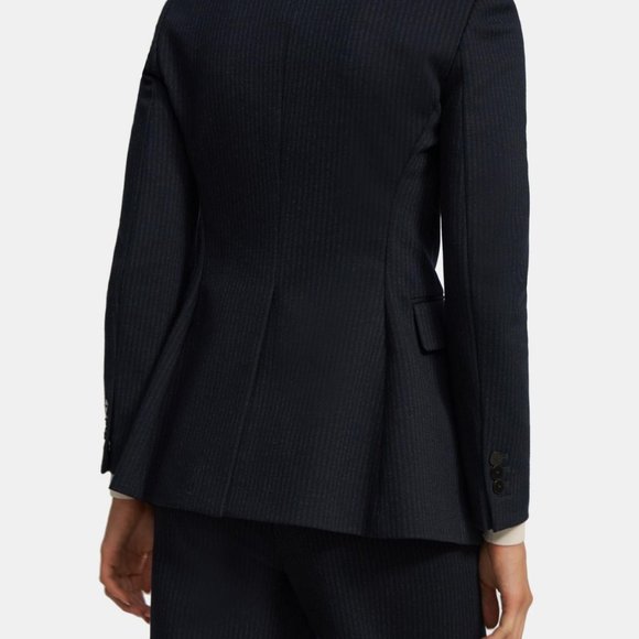 Theory Black Etiennette Summer Knit Twl - Picture 2 of 2